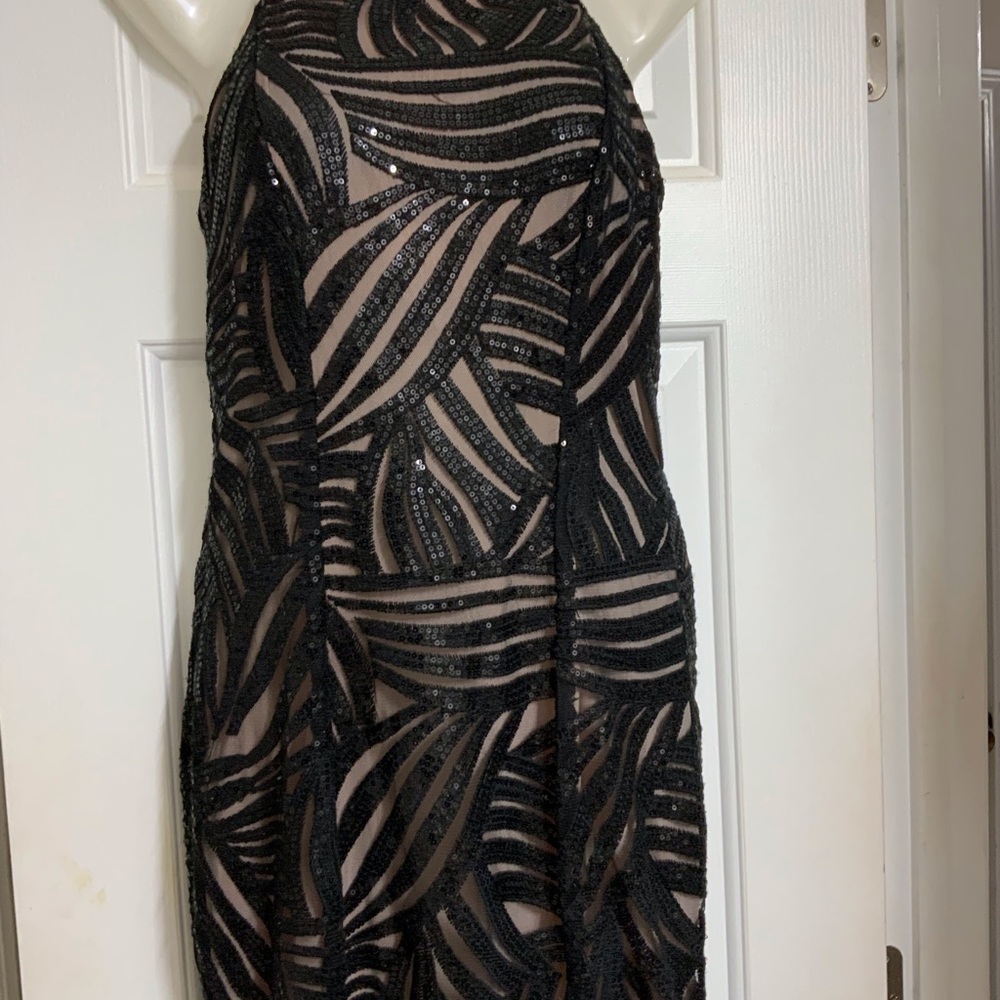 TRIXXI - black sequins dress - Picture 4 of 12